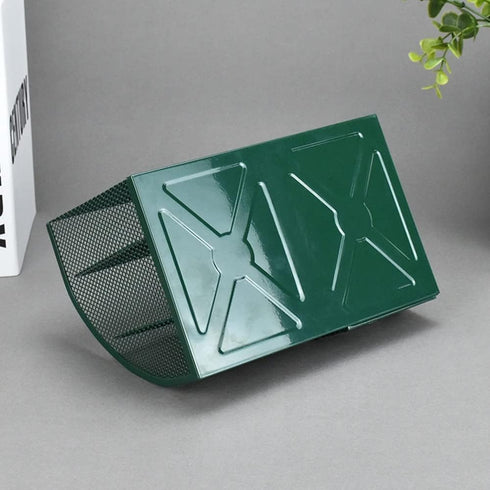 Green Desk Organizer Mesh Drawer Storage Accessories with 6 Compartments and Drawer, Desktop Caddy Storing Stationery Trinkets Cosmetics Jewelry E...