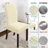 GoodtoU Chair Covers for Dining Room 4 Pack, Stretch Parson/Dining Chair Slipcover Removable Washable Chair Protector for Home/Restaurant/Banquet,...