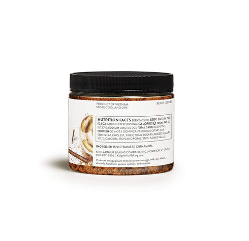 King Arthur Flour, Vietnamese Cinnamon, Certified Kosher, Nut-Free, 3 Ounces...