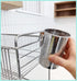 HOME&I Silverware Drying Basket, Kitchen Sink Utensil Holder Replacement,Thin Dish Drying Rack Countertop Organizer Stainless Steel 304 Flatware C...