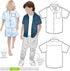 Style Arc Sewing Pattern - Rhys Kids Overshirt...