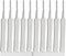 50pcs Multifunctional Mobile Phone Charging Port Cleaning Brush 65mm Dust Shower Hole Cleaning Mini Brush Bendable Mini Soft Round Brushes......