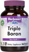 Bluebonnet Triple Boron 3 mg Trace Mineral Bone Support - Boron Supplement for Men & Women with Citrate Aspartate & Glycinate - Vegan, Non-GMO - 9...