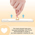 Moxweyeni 8 Pcs Cell Phone Finger Ring Adhesive Metal Phone Finger Grip Loop Stand Heart Grip Holder Charm Hook for DIY Hanging Supplies...