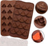 2Pcs Poop Silicone Molds, Silicone Funny Poop Molds for Chocolate, Cake, Candy, Pudding, Fondant, Poop Emotion Baking Mold, Soap Molds for Soap Ma...