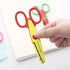 Paper Edge Scissors, Set of 6 Craft Scissors with 6 Different Wavy Lines Decorative Edge, DIY Art Paper Scrapbooking Decorative Edge Scissors...