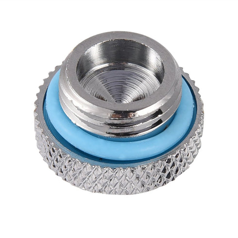 Thread Water Plug, 5Pcs Brass G1/4 Thread Screw-in Water Stopper Plug for PC Water Cooling System System Cooling pc Thread Plug...