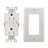 GFCI Outlet Receptacle,1pack,Ground Fault Electric Plugs,125V 15Amp,Weather-Resistant and Tamper-Resistant,GFI UL&CUL Listed White...
