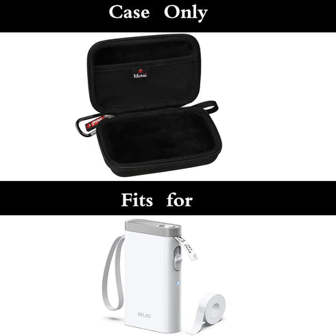 Mchoi Hard Case Suitable for BAQICK Label Maker Mini Printer WP9510, Waterproof Shockproof Portable Label Printer Protective Case, Case Only......