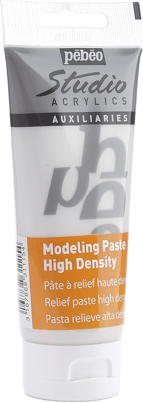 Pebeo Studio Acrylics Auxiliaries 100ml High Density Modelling Paste...
