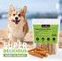 Chicken Dog Chew Sticks, Puffed Human Grade Dog Treat Sticks, Rawhide Alternative, Easy to Digest 10pcs/Pack...