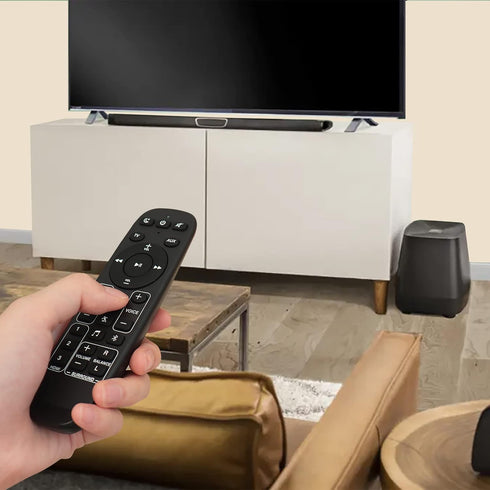 Soundbar Remote Control for Polk Audio MagniFi, MagniFi Max,MagniFi Mini,MagniFi Max SR,Signa Solo, AM9640,SB225,RE8214-1,RE82141,RTRE82141,RE1523...