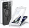 5 in 1 Case for iPhone 12 Pro 6.1-Inch with Tempered Glass Screen Protector and Camera Lens Protector, Equiped with Auto Installation Tool Non-Yel...