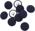 10PCS Fabric Cloth Covered Buttons with Metal Shank Buttons for Suits Gowns Blouses Tuxedo Sweaters Fabric Buttons Blue 30mm...
