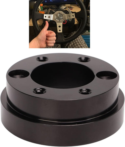 70mm Racing Steering Wheel Hub Adapter, Replacement 70mm Steering Wheel Adapter Plate Original Standard Suitable for G29 G920 Compatible with 13 1...