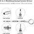 Upgraded Eyeglass Repair Kit, Eye Glasses Repairing Tools with Precision Screwdriver Set, Various Screws, Nose Pads, Temple Tips Sleeve Retainer S...