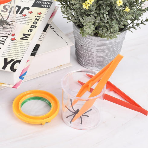 Magnifying Glasses Insect Viewer Box 3X 6X Magnifying Glasses Bug Viewer Magnifier for Science Nature Explorer...