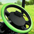 Universal Golf Cart Steering Wheel Cover Stretchable Fits 12.5 Inch to 14.5 Inch for EZGO, Yahama,RXV, Club Car (Green)...