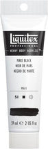 Liquitex Professional Heavy Body Acrylic Paint, 2-oz (59ml) Tube, Mars Black...