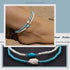 O Boho Beaded Anklets Layered Shell Anklet Bracelet Blue White Stretchy Elastic Foot String Jewelry for Women...