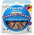 The Lazy Dog Cookie Co. - Original Pup-Pie - Happy Birthday Dog Treat for a Charming Boy, 5 oz with Bag of 5oz Bacon Flavor Mutt Mallows...