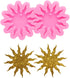Angel Wings Super Shiny Sun Flower Earring Molds Resin Silicone Jewelry Making Mold Earring Silicone Molds for Epoxy Resin, Resin Jewelry Making S...