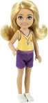 Barbie Chelsea Can Be Dog Trainer Playset with Blonde Chelsea Doll (6-in), Dog & Leash, Jumping Hoop, Obstacle Cones, Training Treats & More, Grea...