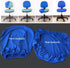 Fdit 2 Pcs Chair Slipcover, Universal Computer Office Chair Backrest Cover Protective Stretchable Rotating Drafting Chair Slipcover (Blue)...