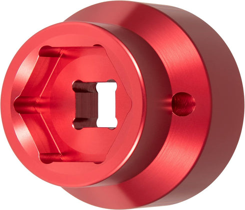 Yoursme Fuel Filter Oil Filter Socket 24mm / 36mm Fuel Filter Cap Remover and Installer for 2003-2010 6.0L / 6.4L Ford Powerstroke Diesel Red...