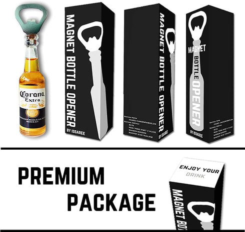Magnetic Beer Bottle Opener Figure Beer Bottle Bar Refrigerator Decor Unique Birthday Gifts Collection (Corona Extra)...
