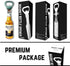 Magnetic Beer Bottle Opener Figure Beer Bottle Bar Refrigerator Decor Unique Birthday Gifts Collection (Corona Extra)...