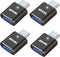 ENVEL USB C to USB Adapter, 4 Pack USB 3.0 to USB C Adapter, USB Type-C Male to USB Female OTG Converter, Compatible with Apple iWatch iPhone 11 1...