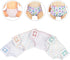 4pcs Doll Diapers, Baby Doll Diapers Refill, Doll Underwear, for 18 Inch Doll, Girl Doll, Girl Birthday Sleepover Slumber Party...