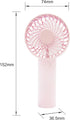 Mini Portable Fan,Rechargeable Travel Fan,3 Speed Small Handheld Fan,Personal Battery Operated Fan with USB C for bedroom,office,Girl,Lady...