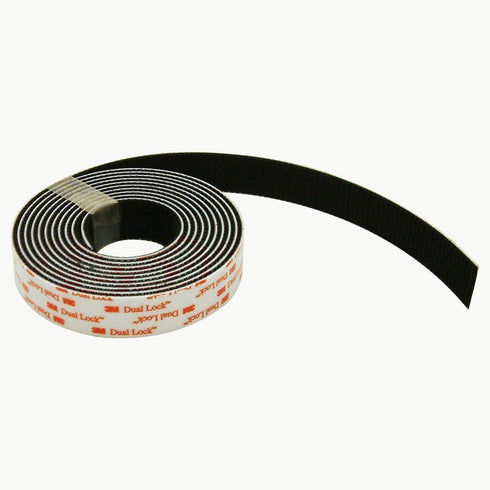 3M VHB Scotch SJ3550 Dual Lock 250 Reclosable Fastener: 1" x 10 ft., black...
