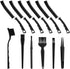 Layhit 12 Pcs Joints Crevice Groove Grout Cleaner Brush Set, Detail Cleaning Brush Set for Tile, Multifunctional Household Cleaning Tool Hand Held...