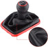 Acouto 5 Speed Car Gear Shift Knob Gaiter Boot Kit mk4 Shift Boot Shift knob for Jetta for Bora MK4 1999-2004...