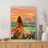 ZRIZQ Paint by Number for Adults Beginners,Paint by Numbers Kits on Canvas,Woman DIY Paint by Numbers for Home Wall Art Decor(12x16Inch)...