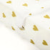 Lush Decor Baby Boho Metallic Hearts Allover Hearts Soft & Plush Changing Pad Cover, 32" x 16" x 5", White & Gold...