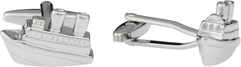 Cruise Ship Cufflinks in Presentation Box...
