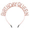 AOPRIE Birthday Crown for Women - Rose Gold Tiara for Girls - Princess Crown Rhinestone Happy Birthday Accessory...