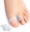 Gel Toe Corrector, 10 Pack of Toe Separators with 2 Loops, Big Toe Spacer for Bunion Pain and Overlapping Toe (FSA or HSA Eligible)...