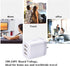 3 Port Wall Charger, 5V 3.1A USB Plugs, MultiPort Travel USB Wall Plug Home Charging Block Cube Compatible iPhone 13 12 11 Pro XS Max, Samsung Gal...