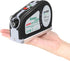 Green Laser Level, Qooltek Rechargeable Multipurpose Cross Line Laser Tool with Vertical and Horizontal Line 18FT/5.5M Measuring Tape...