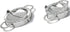 Stainless Steel Dumpling Maker, Pie Gyoza Empanada Press Mold, Ravioli Dumpling Mould Pastry Tools, 1 Set, Small+Big...