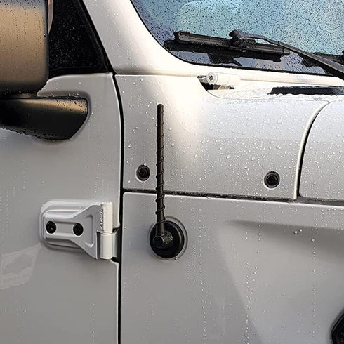 VOFONO Short Antenna for 2007-2025 Jeep Wrangler Gladiator JK JL JT JKU JLU Sahara Rubicon Sport 4xe Willys Mojave, 7 Inch Jeep Replacement Antenn...