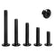 1/4-20 x 3/4", 1", 1-1/4", 1-1/2", 2" Flat Head Socket Head Screw Furniture Bolts Countersunk Connector Screws Assortment Kit, Stainless Steel 18-...