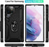 Androgate for Samsung S22 Ultra Case, Galaxy S22 Ultra Case with HD Screen Protectors, Military-Grade Ring Holder Kickstand 15ft Drop Tested Shock...