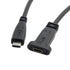 cablecc USB-C USB 3.1 Type C Male to Female Extension Data Cable with Panel Mount Screw Hole...