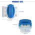 Electrical IDC 314-BOX Pigtail 3 Wire Connectors, EEEkit Self-Stripping Moisture-Resistant Pigtail Connectors for 22-14 AWG Cables, Robotic Lawn M...